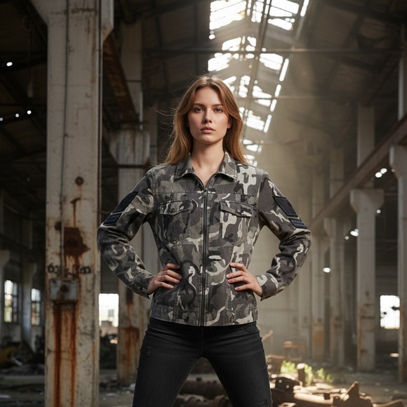 Idyllwind by Miranda Lambert Jackets & Blazers - Idyllwind Fueled by Miranda Lambert Camo Jacket  Size M